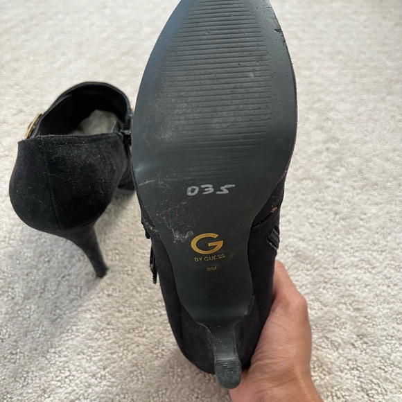 Studded Heeled Ankle Booties - Picture 4 of 6